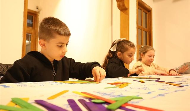 Bursa İnegöl'de çocuklar eğlenerek öğreniyor