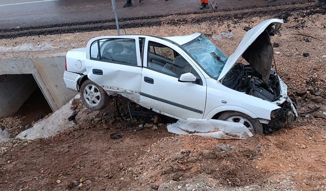 Bolu Gerede ilçesinde yoldan çıkan otomobil hurdaya döndü: 1 ölü, 3 yaralı