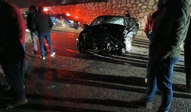 Sinop - Boyabat tünel çıkışında kaza: 1 ölü, 1 yaralı