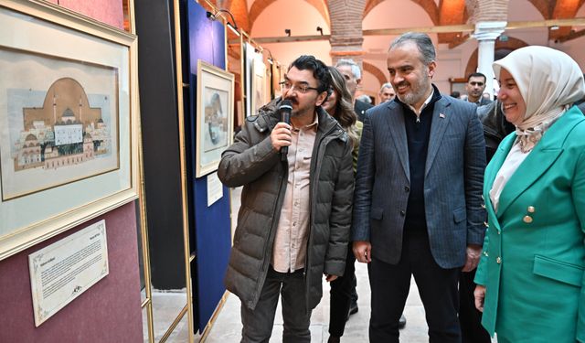 ‘Minyatürlerle Bursa’ sergisi ziyarete açıldı