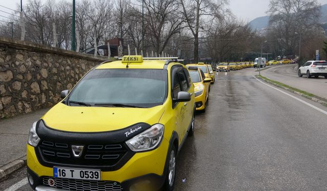Bursa’da taksi ücretlerine zam geldi