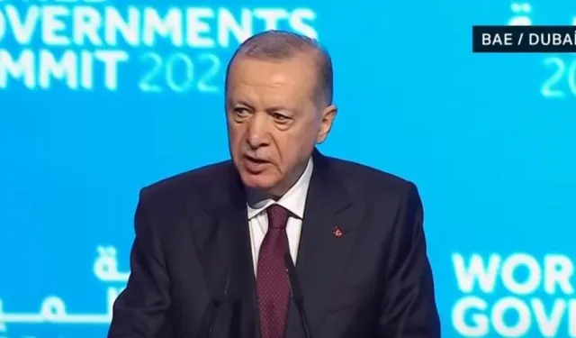Cumhurbaşkanı Erdoğan'dan BAE'de açıklamalar
