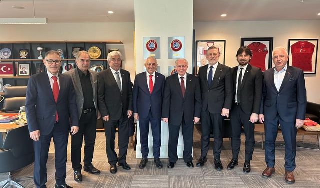 Bursaspor yönetimi TFF’yi ziyaret etti