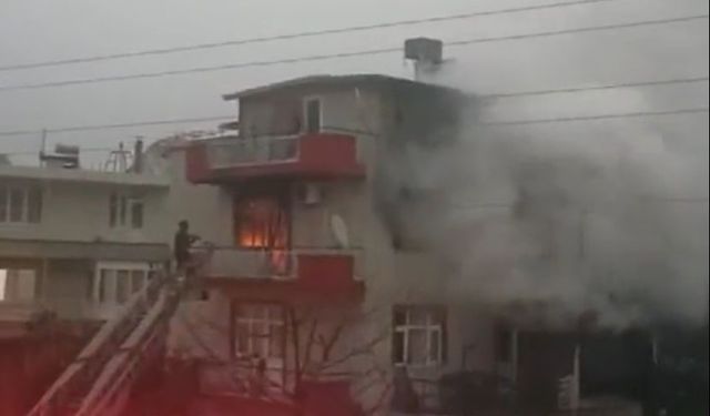 Antalya Serik ilçesinde yaşlı çiftin evinde yangın! 1 ölü, 1 yaralı