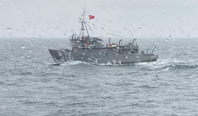 Deniz kuvvetleri  Bursa’da batan gemiyi 51 metre derinlikte tespit etti