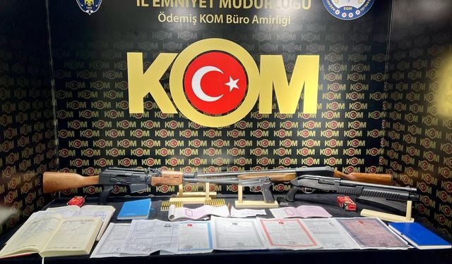 İzmir’de tefecilik operasyonunda 5 gözaltı