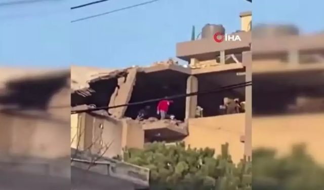 İsrail, Lübnan’da bir apartmana hava saldırısı düzenledi! 1 ölü