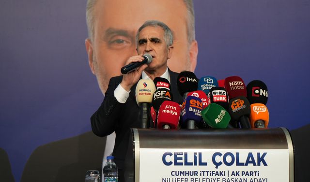 Celil Çolak: Türkiye yüzyılında Nilüfer yerini alacak