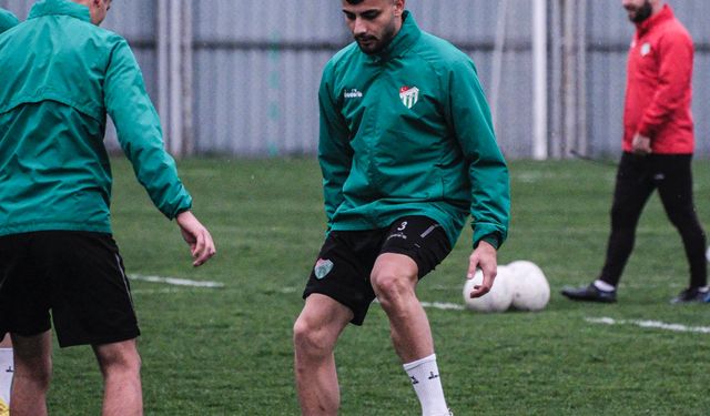 Bursaspor Kırşehir FSK maçı hazırlıklarına başladı