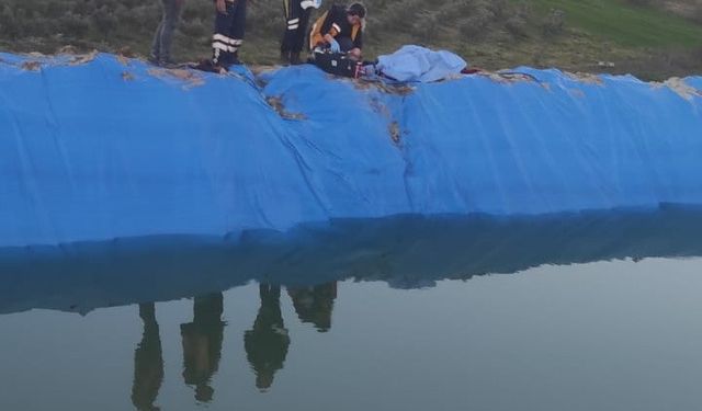 Manisa Köprübaşı ilçesinde sulama havuzuna düşen şahıs öldü