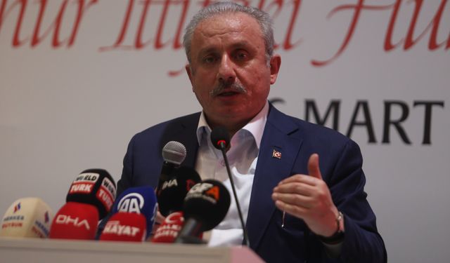 Mustafa Şentop Bursa'da konuştu: “Millet İttifakı Recep Tayyip Erdoğan gitsin üzerine kuruluydu”