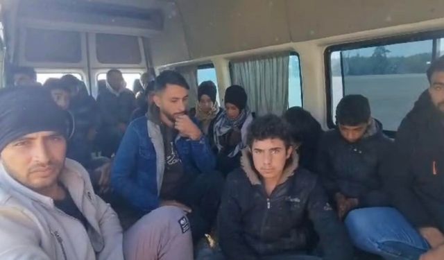 Osmaniye’de durdurulan araçlarda 34 kaçak göçmen yakalandı, 3 organizatör tutuklandı