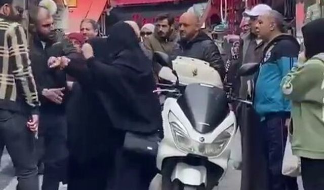 Fatih'te dükkanına gelen kadın müşteriyi darp eden şüpheli tutuklandı