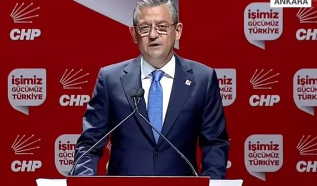 CHP Genel Başkanı Özgür Özel: "Tarihi bir sonuç"