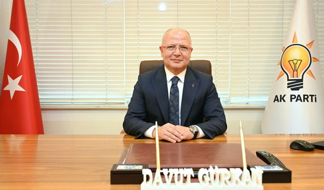 AK Parti Bursa İl Başkanı Davut Gürkan'dan Kadir Gecesi mesajı