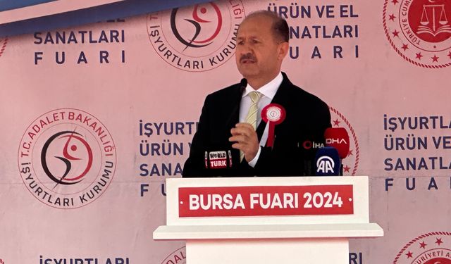 Adalet Bakan Yardımcısı Can Bursa'da konuştu: "Mahkumlar cezasını çekerken aynı zamanda da topluma kazandırılmalı"
