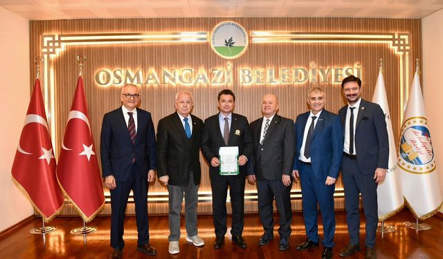 Bursaspor'dan Belediye Başkanlarına ziyaret