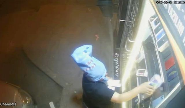 Kastamonu’da poşetle yüzünü saklamaya çalışan hırsız polisten kaçamadı