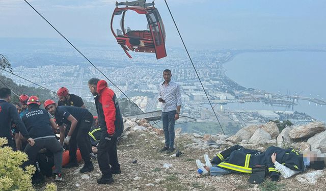 Antalya'daki teleferik kazasının sebebi belli oldu!