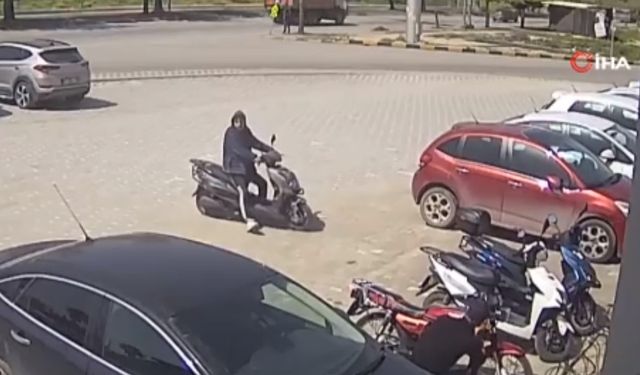 Çaldığı motosikleti çaldırdı