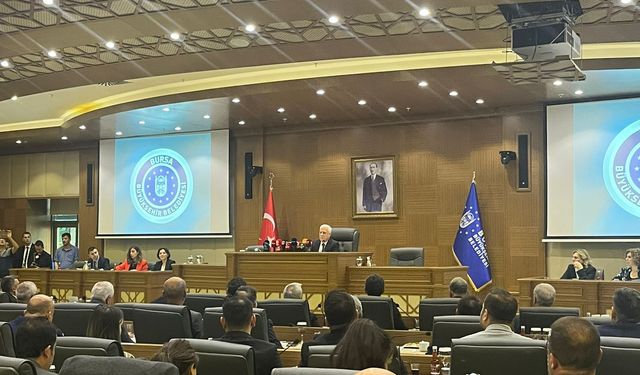 Bursa Büyükşehir’de yeni dönemin ilk meclis toplantısı gerçekleşti