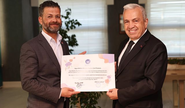 CHP Nilüfer ilçe yönetiminden Başkan Özdemir’e destek ziyareti