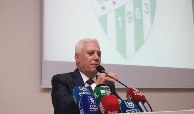 Başkan Mustafa Bozbey: “Bursaspor için sistem oluşturmalıyız”