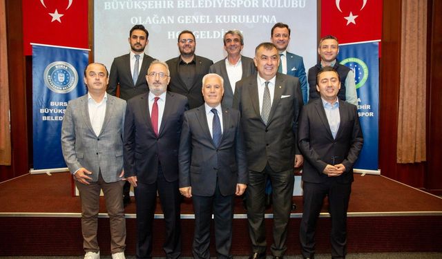 Bursa Büyükşehir Belediyespor yeni başkanı Muhammet Aydın