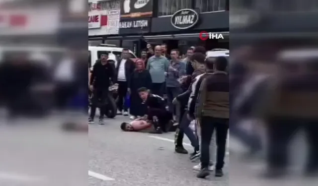 Ankara Çankaya ilçesinde cezaya itiraz eden sürücü polise saldırdı