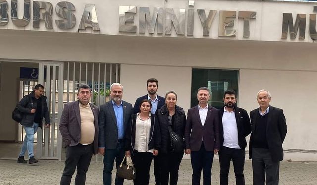 CHP Yıldırım saldırıya uğrayan meclis üyesi için emniyette ifade verdi