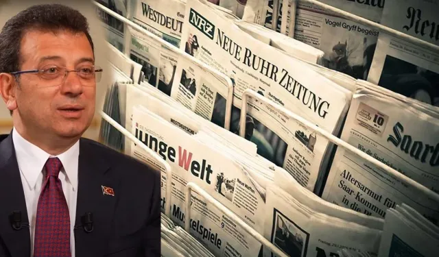 Ekrem İmamoğlu'nun gözaltına alınması dünya basınını salladı