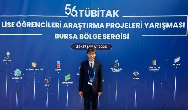 Şahinkaya öğrencilerinden yine bir TÜBİTAK başarısı!