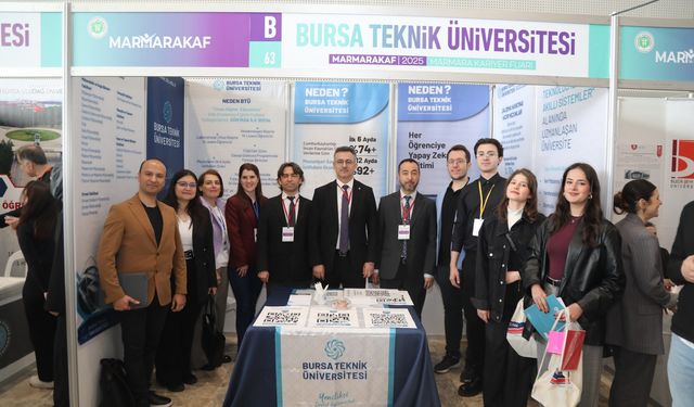 BTÜ Marmara Kariyer Fuarı'nda ilgi gördü