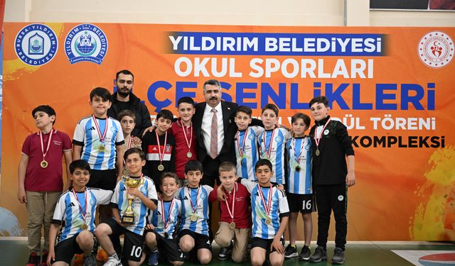 Okul Sporları İlçe Şenliklerinde görkemli final