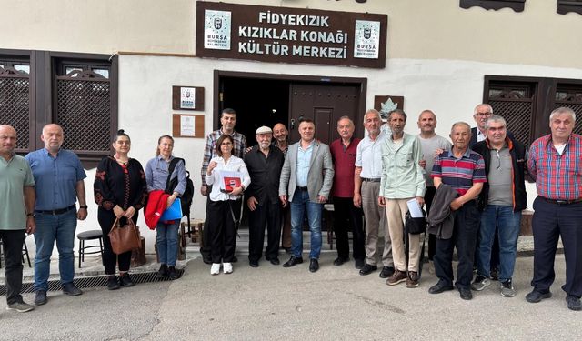 Bursa Büyükşehir’den kestane üreticilerine destek