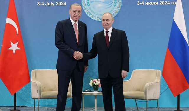 Cumhurbaşkanı Erdoğan ile Putin arasında kritik görüşme!