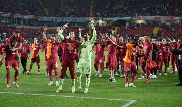 Ziraat Türkiye Kupası'nda şampiyon Galatasaray