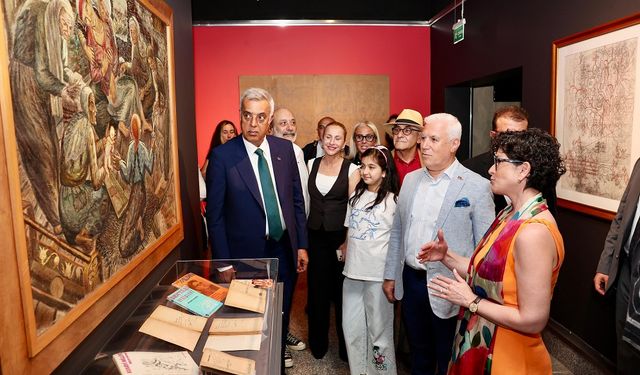 Usta ressam İbrahim Balaban’ın eserleri Bursalılarla buluştu