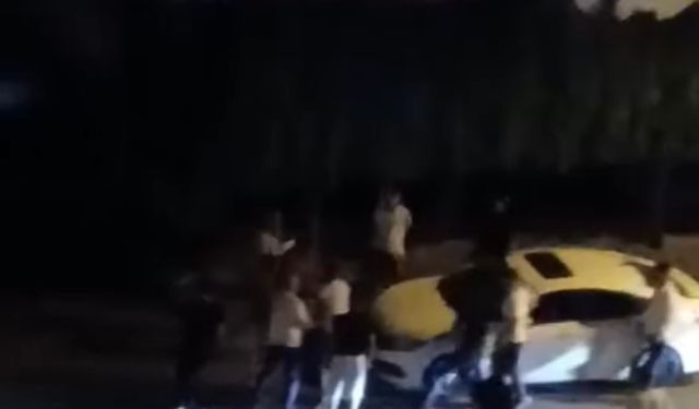 Bursa'da iki grup arasında yumruklu kavga!