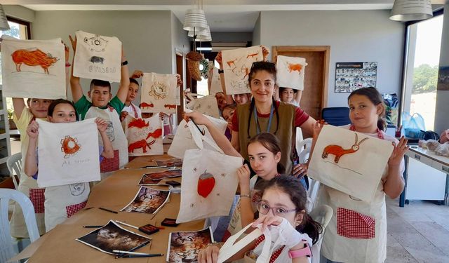 Nilüfer’de çocuklar arkeoloji ile tanışıyor