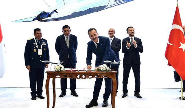 Endonezya, 48 adet Milli Muharip Uçak Kaan'ı satın almak için sözleşme imzaladı