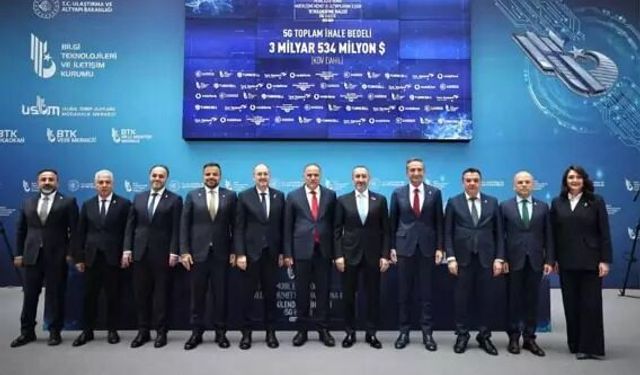 5G ihalesi için teklifler verildi