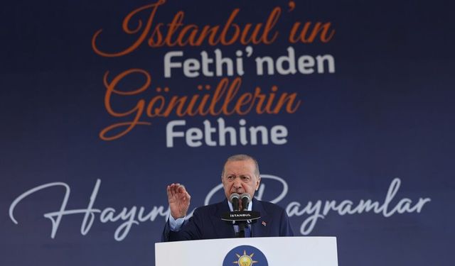 Cumhurbaşkanı Erdoğan: İstanbul'un fethini halen içlerine sindiremeyen hazımsızlar var