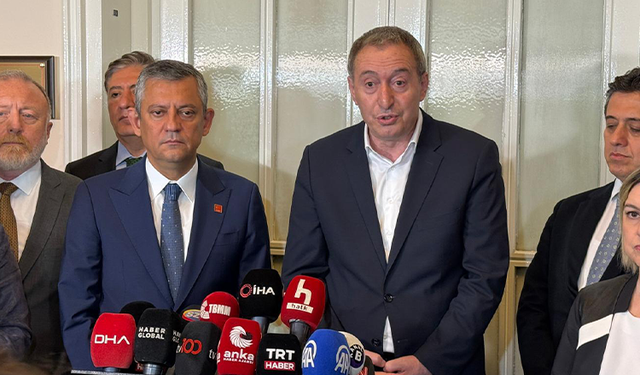 DEM Parti'den Özgür Özel'e TBMM'de ziyaret