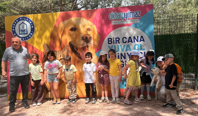 Sahipsiz Sokak Hayvanları Tedavi Merkezi Ve Doğal Yaşam Alanı, öğrencileri ağırladı