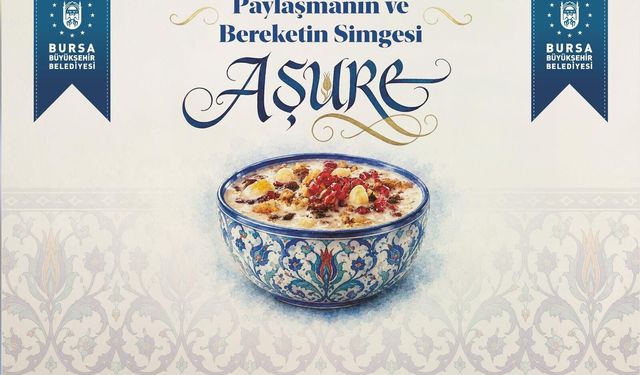 Bursa'da aşure kazanları birlik için kaynayacak