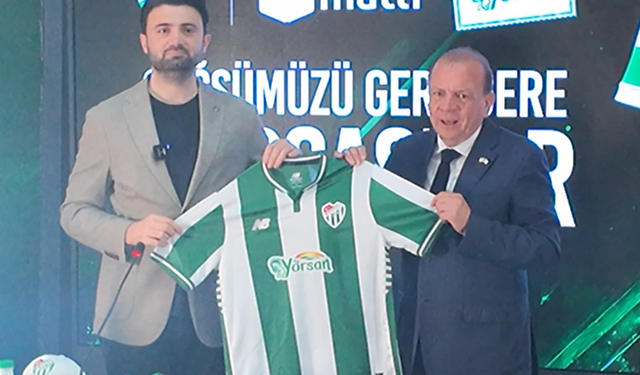 Bursaspor'un forma göğüs sponsoru 70 milyon TL bedelle Yörsan oldu