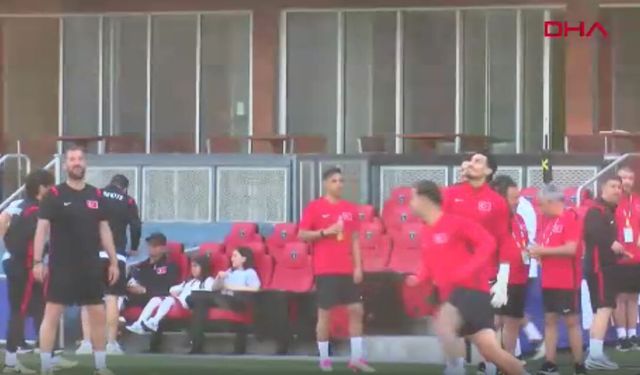 A Milli Futbol Takımı, San Francisco’daki ilk antrenmanını yaptı
