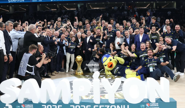 Basketbol Süper Ligi’nde şampiyon Fenerbahçe Beko