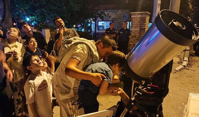 Orhaneli'de MobilFest ile bilim dolu gece